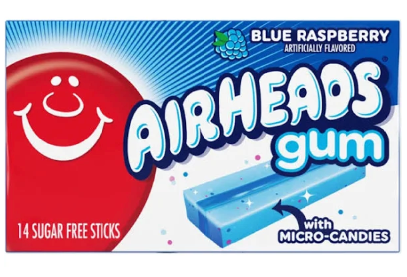 Airheads Gomme - Framboise Bleue
